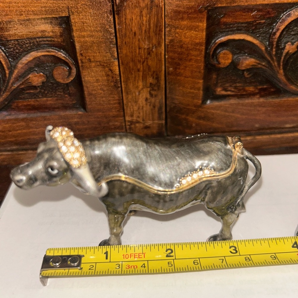 Embellished Ox Figurine